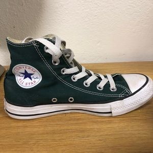 forest green converse high tops